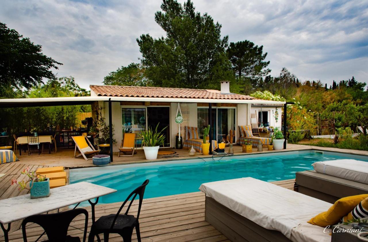 B&B La Terre Brulee Aigues-Mortes Buitenkant foto
